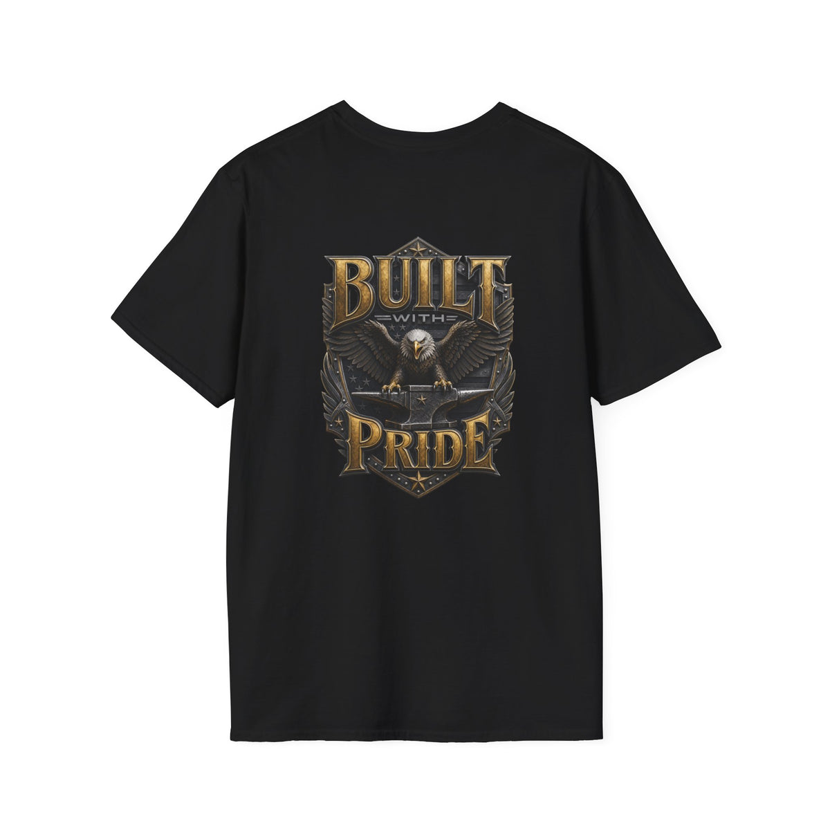 Built with Pride Pocket Graphic T-Shirt