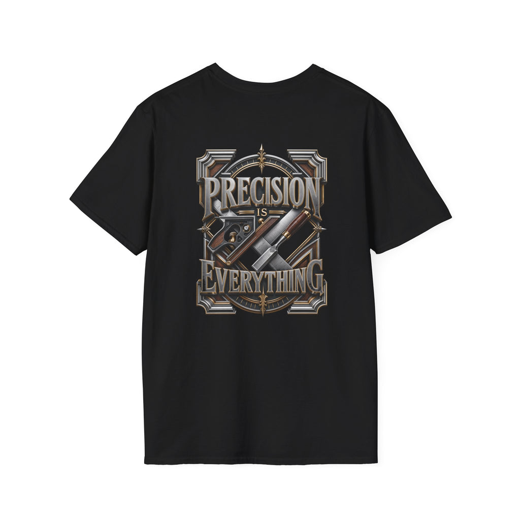 T-Shirt — Vintage Crest Minimalist Chest Logo