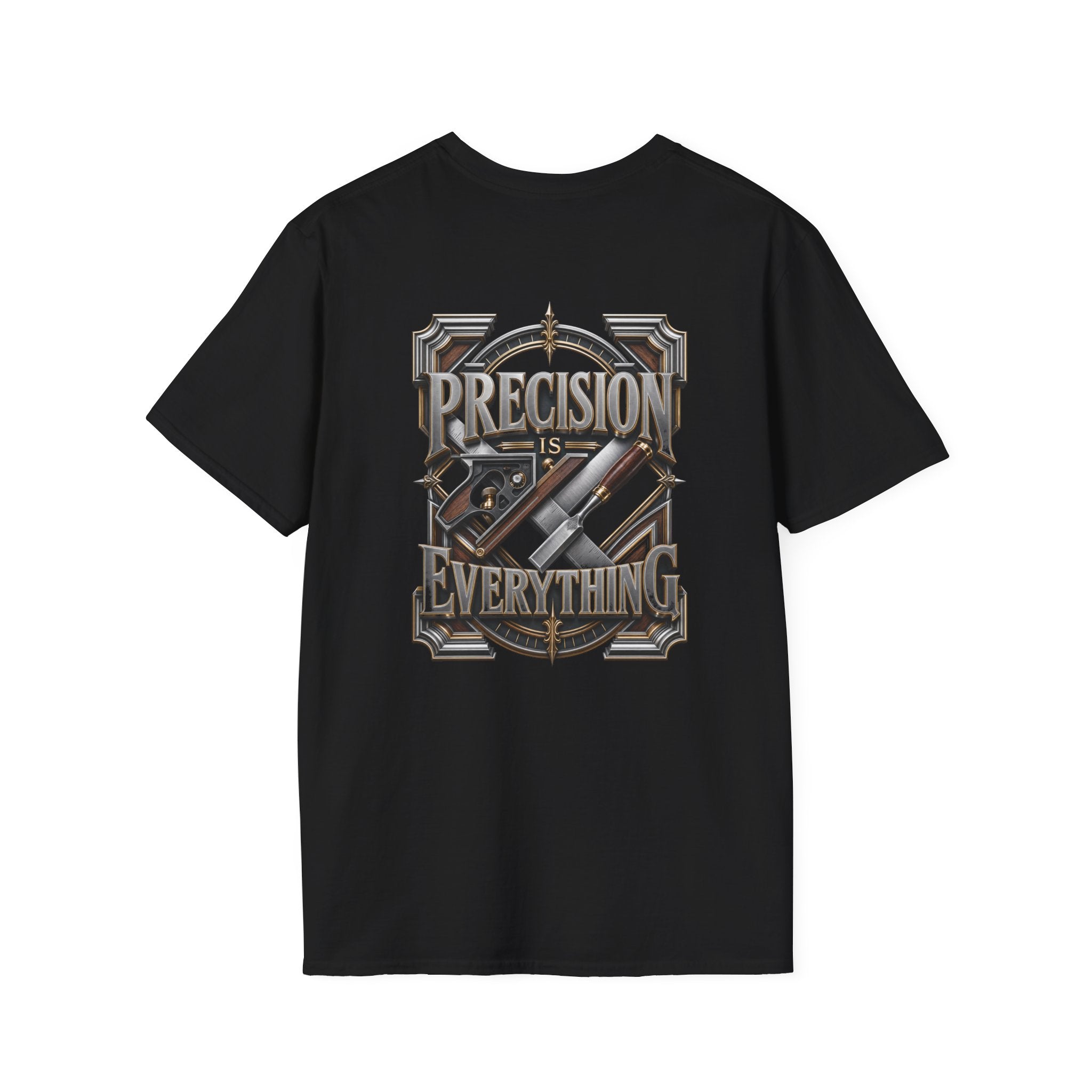 T-Shirt — Vintage Crest Minimalist Chest Logo