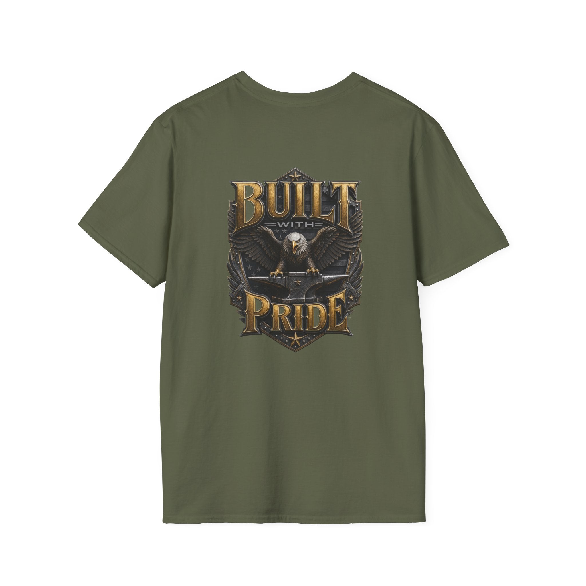 Built with Pride Pocket Graphic T-Shirt