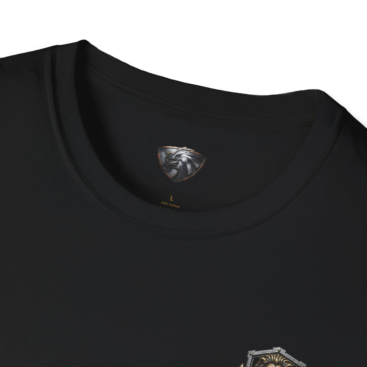 Respect Earned Badge T-Shirt — Vintage Shield Logo Tee