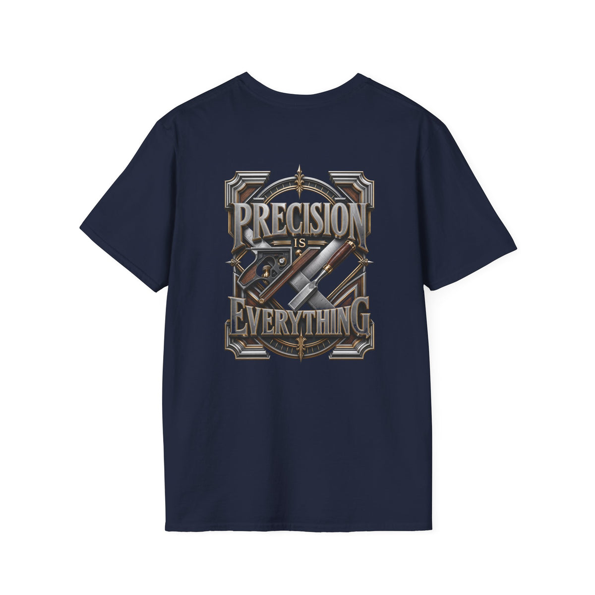 T-Shirt — Vintage Crest Minimalist Chest Logo