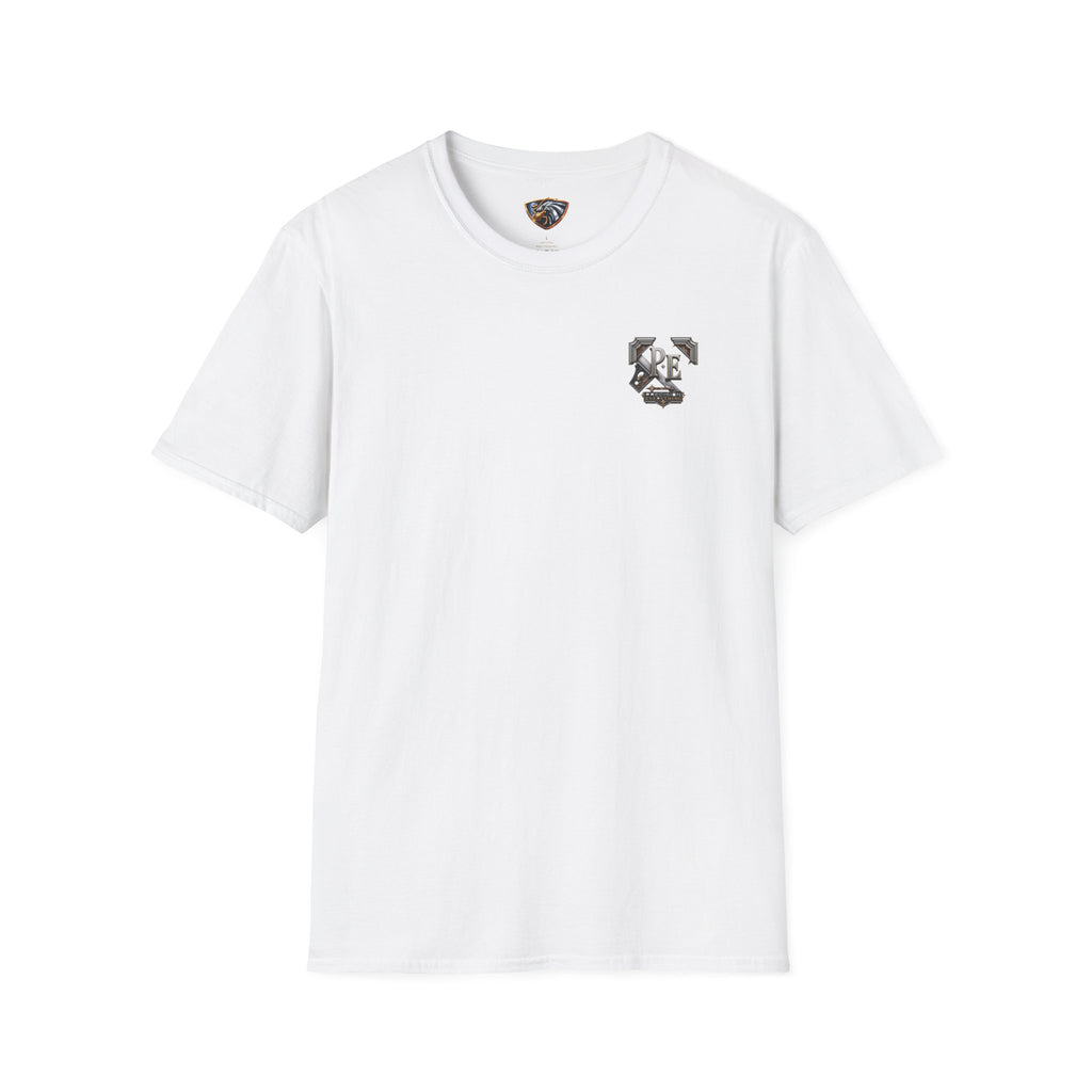 T-Shirt — Vintage Crest Minimalist Chest Logo