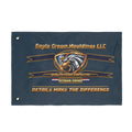Eagle Crown Mouldings LLC Vinyl Business Flag – Double-Sided ‘Details Make the Difference’ (Veteran Owned)